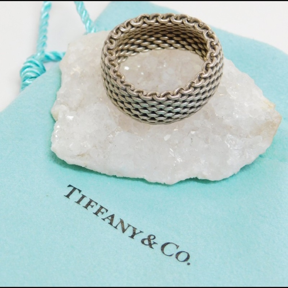 Retired Tiffany Mesh Ring